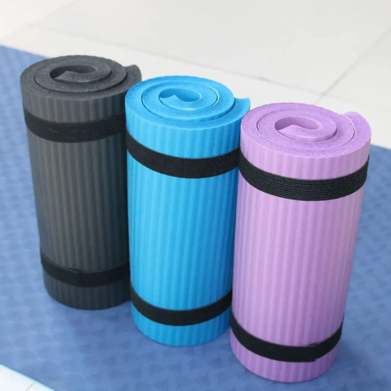 1.5cm Extra Thick Yoga Knee Pad Non-slip Foam Yoga Pads Fitness Crossfit Pilate Mat Workout Sport Plank Cushion Gym Equipment