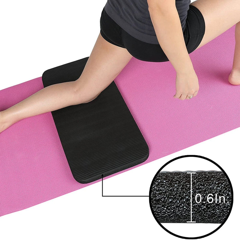 1.5cm Extra Thick Yoga Knee Pad Non-slip Foam Yoga Pads Fitness Crossfit Pilate Mat Workout Sport Plank Cushion Gym Equipment