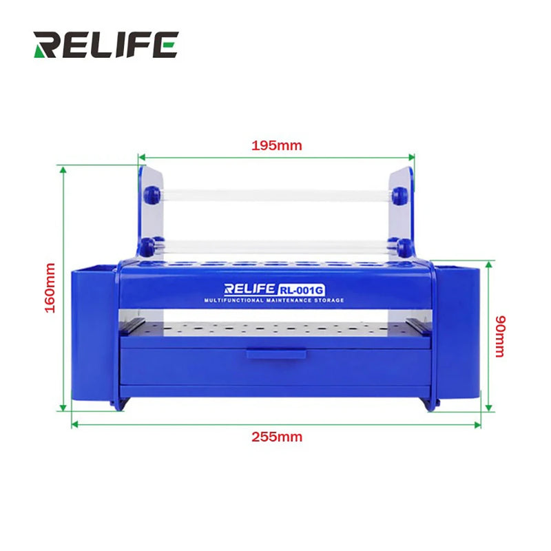 RELIFE RL-001G Multifunction Storage Box Durable Quality for Organizing Repair Parts and Neatly Classifying Collection Tools