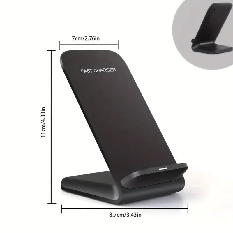 100W new Wireless Charger Stand Pad for iPhone 15 14 13 12 16 Pro Max XR 8 Samsung Xiaomi Induction Fast Charging Dock Station