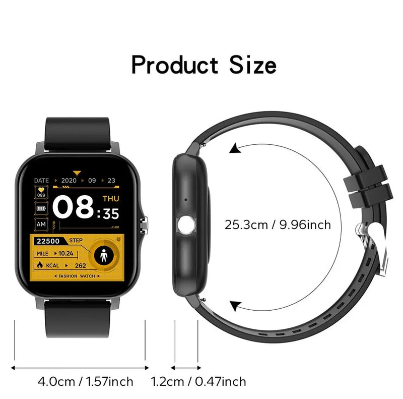 New SmartWatch 1.44-inch Color Screen Full Touch Custom Dial Smartwatch Bluetooth Talking Fashion Smartwatch Men's and Women's