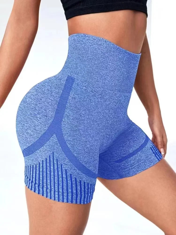 Women Yoga Shorts High Waist Workout Shorts Fitness Yoga Lift Butt Fitness Ladies Yoga Gym Running Short Pants Sportswear