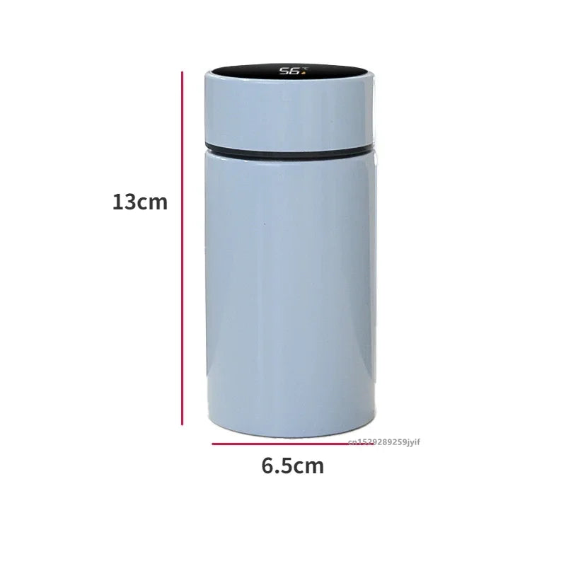 200ML Smart Thermos Water Bottle Intelligent Temperature Display Stainless Steel Vacuum Flasks Thermoses with Filter Tee Cup