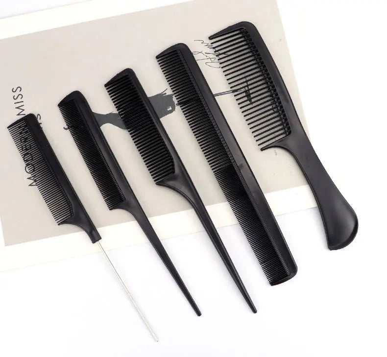 Barber Hairdressing Combs Multifunction Hair Detangler Comb Anti-static Haircare Hairstyling Tool Set Stylist Accessories