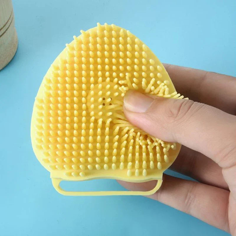 Bathroom  Puppy Big Dog Cat Bath Massage Gloves Brush Soft Safety Silicone Pet Accessories for Dogs Cats Tools Mascotas Products