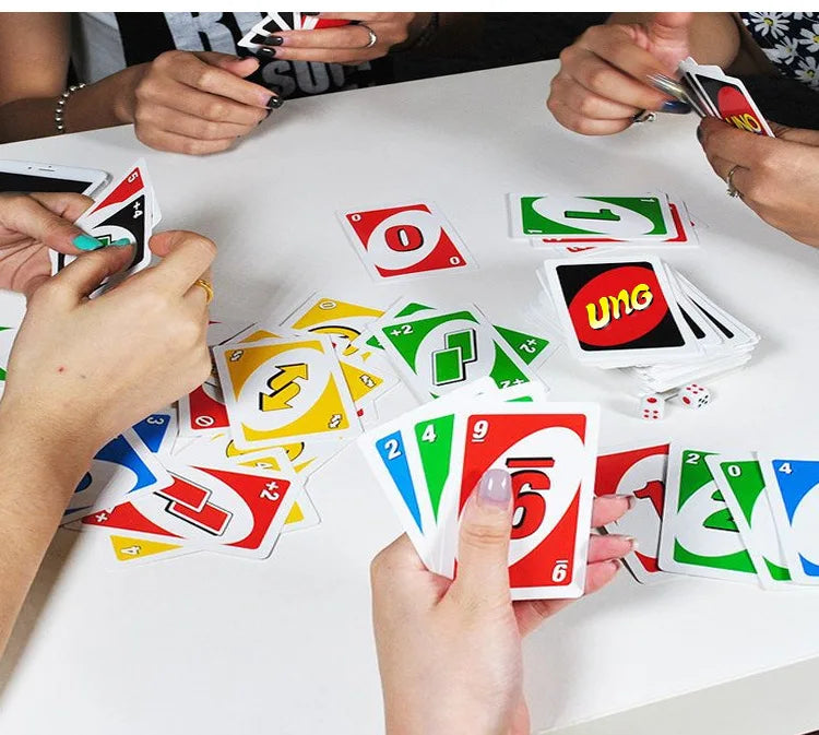 UNO FLIP! Games Family Funny Entertainment Board Game Fun Playing Cards Kids Toys UNO Game Children Birthday Christmas  Gifts